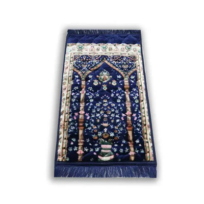 AL MADINA Kids Prayer Mat-Blue