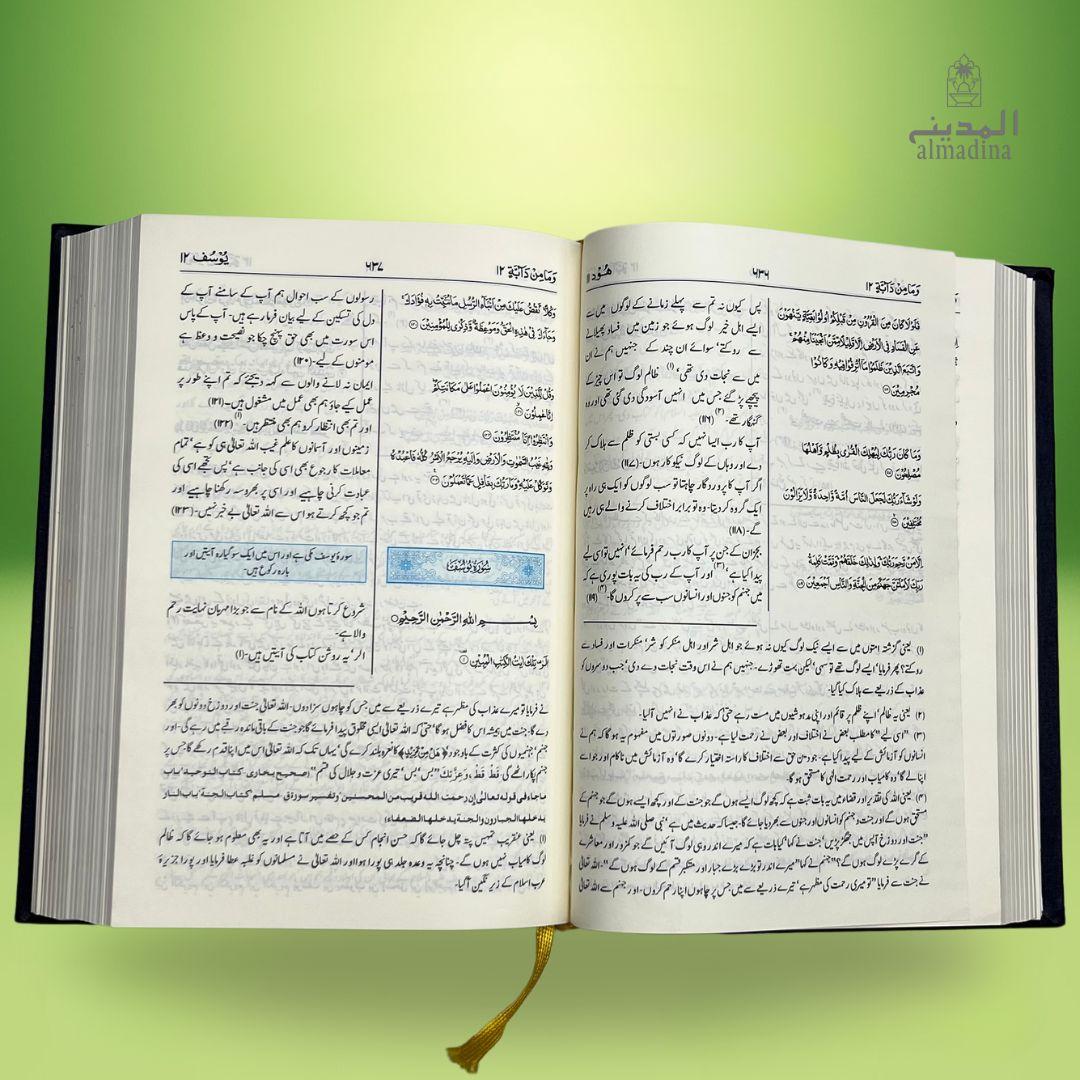 The Noble Quran Urdu Translation with Tafsir | قرآن پاک مع اردو ترجمہ و تفسیر
