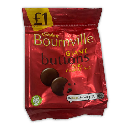 Bourneville Giant Buttons 95g